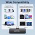 BOYA BY-V4U Wireless Lavalier Microphone for iPhone 15/16 Series Type C Smartphone with Charging Case, 4-Channel Mono Output, Omnidirectional Noise Cancelling Lapel Mic for Video Recording Podcast